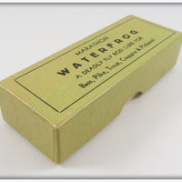 Marathon Red & White Fly Rod Waterfrog In Box ~