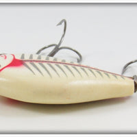 Heddon Red And White Shore Minnow Punkinseed Floater In Box 742XS