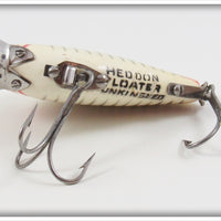 Heddon Red And White Shore Minnow Punkinseed Floater In Box 742XS