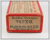 Heddon Red And White Shore Minnow Punkinseed Floater In Box 742XS