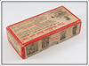 Heddon Red And White Shore Minnow Punkinseed Floater In Box 742XS