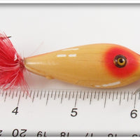 Heddon Red & White Walton Feather Tail 42