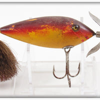 Vintage Pflueger Monarch Floating Wooden Minnow Lure