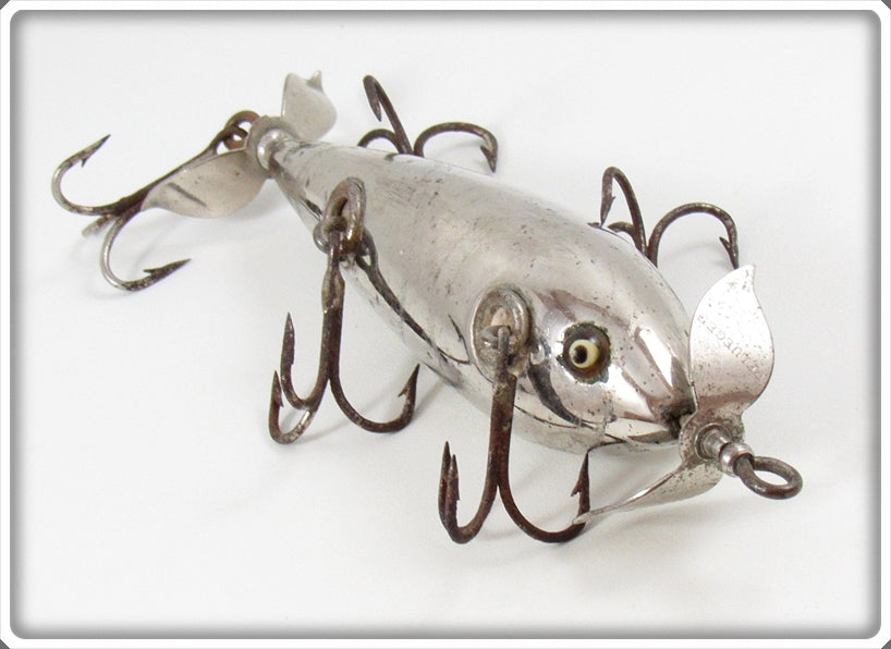 Vintage Pflueger Metalized Five Hook Neverfail Minnow Lure