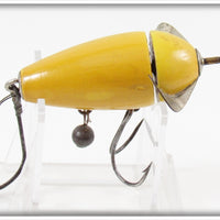 Vintage Jamison Solid Yellow The Nemo Bass Bait Lure