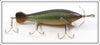Vintage Heddon Green Scale Spin Diver Lure 3009D