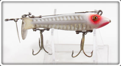 Vintage Heddon White Shore Dowagiac Spook Lure