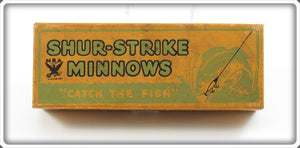 Vintage Shur Strike Natural Pike Scale Jointed Pikie Empty Box P J0