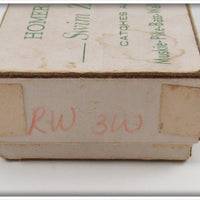 Homer LeBlanc White & Red Swim Zag In Box