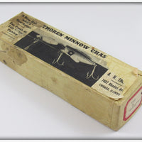 A. H. Thoren Red & White Thoren Minnow Chaser In Box ~