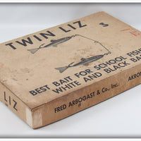 6 Arbogast Twin Liz Lures In Dealer Box