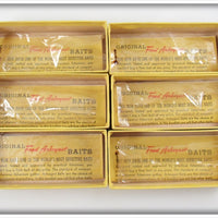 6 Arbogast Twin Liz Lures In Dealer Box