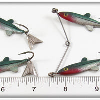 6 Arbogast Twin Liz Lures In Dealer Box