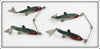 6 Arbogast Twin Liz Lures In Dealer Box
