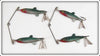 6 Arbogast Twin Liz Lures In Dealer Box