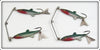 6 Arbogast Twin Liz Lures In Dealer Box