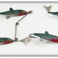 6 Arbogast Twin Liz Lures In Dealer Box