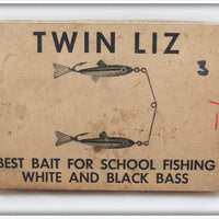 6 Arbogast Twin Liz Lures In Dealer Box