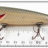 Pflueger Natural Chub Scale Hole Eye Surprise Minnow