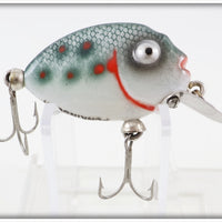 Vintage Heddon Green Scale With Spots Tiny Punkinseed 380 FLS Lure