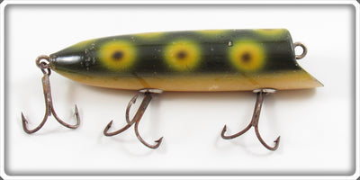 Vintage Heddon Frog Spot Wiggle King Lure