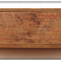 Vintage Heddon Dowagiac Minnow Notice How The Hooks Are Hung! Wood Box