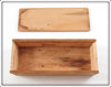 Heddon Dowagiac Minnow Notice How The Hooks Are Hung! Wood Box
