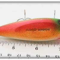 Creek Chub Rainbow Fire Lefty Injured Minnow 1531