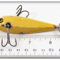 Heddon Solid Yellow 0 Dowagiac Minnow 0Y