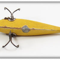 Heddon Solid Yellow 0 Dowagiac Minnow 0Y