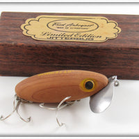 Fred Arbogast Limited Edition Cedar Jitterbug Lure In Box