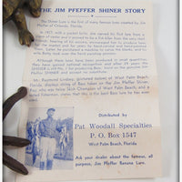 Jim Pfeffer Black Shiner Famous Shiner In Box 513