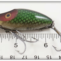 Heddon Green Scale Early Midget River Runt 9019D