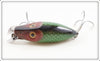 Heddon Green Scale Early Midget River Runt 9019D