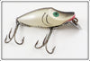 Vintage Heddon Silver Herring Midget River Runt Lure 9010 SH