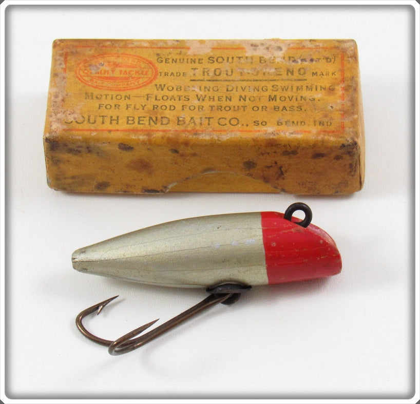 South Bend Red Head Aluminum Trout Oreno In Intro Box 971 RHA