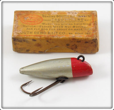South Bend Red Head Aluminum Trout Oreno In Intro Box 971 RHA