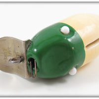Glenwillow Products Green & White Safe T Lure