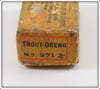 South Bend Scale Finish Green Trout Oreno In Intro Box 971 SF