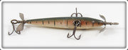 Shakespeare Green & Pink Early Three Hook Slim Jim Lure