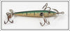 Vintage Shakespeare Green Early Three Hook Slim Jim Lure