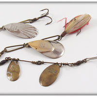 Vintage Winchester Spinner Lure Lot Of Three