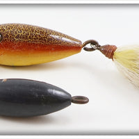 Heddon Sienna Crackleback Artistic Minnow With Buoy