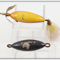 Heddon Sienna Crackleback Artistic Minnow With Buoy