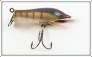 Vintage Wright & McGill Gold Striped Bass Nabber Lure 