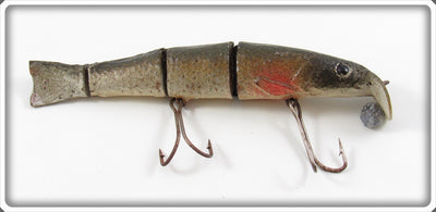 Vintage Haas Tackle Co Red Fin Liv Minno Lure