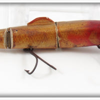 Vintage Haas Tackle Co Red Head Liv Minno Lure 