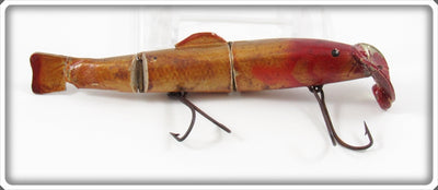 Vintage Haas Tackle Co Red Head Liv Minno Lure 