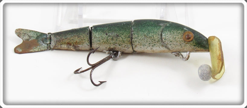 Vintage Haas Tackle Co Green Finish Liv Minno Lure