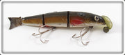Vintage Haas Tackle Co Gold Red Fin Liv Minno Lure